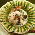 虎白 - 甘エビにフォアグラ入りソース