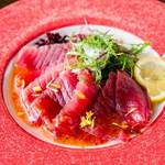 Bluefin tuna carpaccio