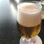 京鼎樓 - ビール中グラス６００円