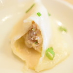 麺や しし丸。 - 餡も旨い( ^)o(^ )