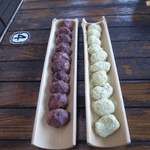 しげの屋 - 力餅　餡ときな粉