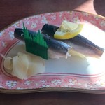お食事処 カモ井寿司 - ままかり寿し2貫 270円（税込） 
