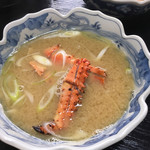 照月旅館 - 花咲ガニの鉄砲汁