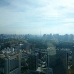 オールデイダイニング オアシスガーデン - 38階からの風景。奥には東京スカイツリー。