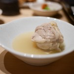 水炊き 鼓次郎 - 水炊きの鶏肉