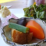古代米屋レストラン　グリーンゲイブル - 国府セットの野菜の煮物