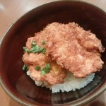 さんぽう亭 - ミニ鶏カツ丼