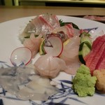 味あら井 - 刺身を追加