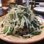 三和食堂 - ニラレバ炒め