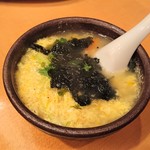 焼肉くにもと - 卵スープ