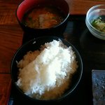 Ookinimatakiteya - 豚汁とご飯