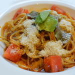 Cafe202 - フレッシュトマトとベビーリーフのボロネーゼ