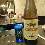 炭火焼肉徳重 - 瓶ビール！