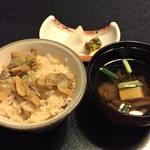 湯主一條 - 浅蜊ご飯・澄まし汁