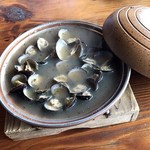 うなぎ う女川 - しじみ酒蒸し