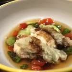 味あら井 - とらふぐの餡かけ