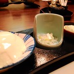 とうふ料理 松邑 - 豆腐二種盛