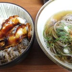 なかい - ミニ鰻丼とミニはいからそば