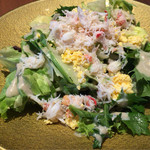 TEPPANYAKI 10 GINZA - 前菜のアップ、意外と量が多い