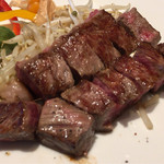 TEPPANYAKI 10 GINZA - ステーキのアップ