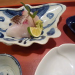 祇園 大渡 - 鯛のお刺身は