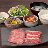 和牛カルビと牛タン盛合せセット