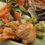 鮨　しらはた - 赤貝の肝がいただけるのは2ヶ月くらいの期間