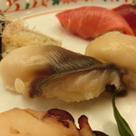 鮨　しらはた - 『しらはた・おまかせにぎり』北寄貝