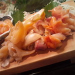 かわなみ鮨 - 貝盛り