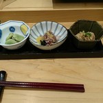 鮨 歴々 金沢駅店 - 前菜１