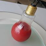 タワーズレストラン クーカーニョ - トマトのガスパチョが電球に！