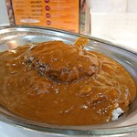 カレーショップ インデアン - ハンバーグカレー