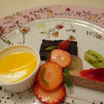 ドゥ・ラパン - デザート お祝いのメッセージつき