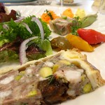 ドゥ・ラパン - アントレ アンクルートのアップ