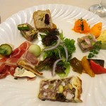 ドゥ・ラパン - アントレ全体