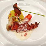 シェラトングランデ・トーキョーベイ・ホテル - オマール海老のポワレ サフランリゾット エストラゴンのアクセントとシェリービネガークリームソース