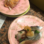 根室花まる - 〆鯖と炙りサーモン