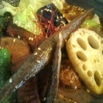 一文字カリー店 - 【2011年01月】チキンベジタブルのアップです。