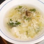 中国料理　福 - ランチ　スープ