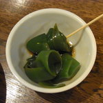 大衆食堂 瓦町ブラン - サービスでいただいためかぶぅ