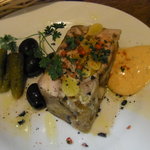 大衆食堂 瓦町ブラン - 若鶏のグリエと銀杏のプレッセ