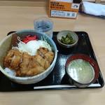 梓川サービスエリア（下り） フードコート - 山賊温玉丼