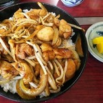 焼肉食堂　あらいえ - 焼とり丼