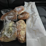 粉とクリーム - 車中での昼食用に、として購入したもの。