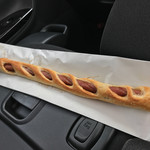 粉とクリーム - 長〜いウインナー棒♡  
      全長およそ40cm、大満足♡  