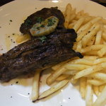 大衆食堂 瓦町ブラン - 豪州産ハラミのステーキ　ブルギニヨンバター添え