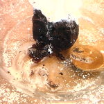 しげ老鮨 - 中からとろ～りとチョコが！