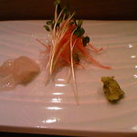 １品目：平目　甘みと歯ごたえ