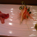 すし屋の桐野 - ２品目：カツオ　マグロを凌ぐトロトロ感