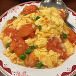 食為鮮 - 卵とトマト炒めは上海風というか家庭料理の典型